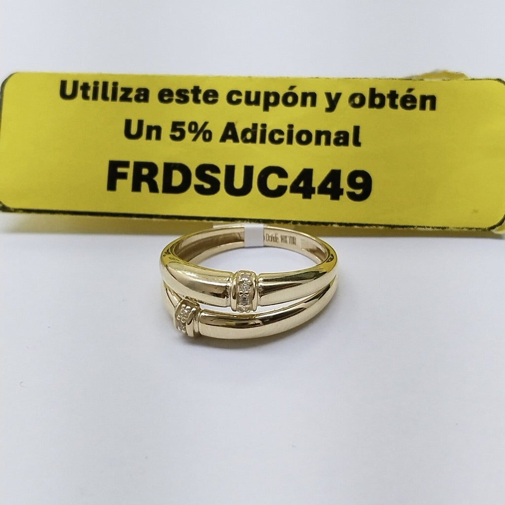 ANILLOS DAMA ORO 14K 2 (NUEVO)