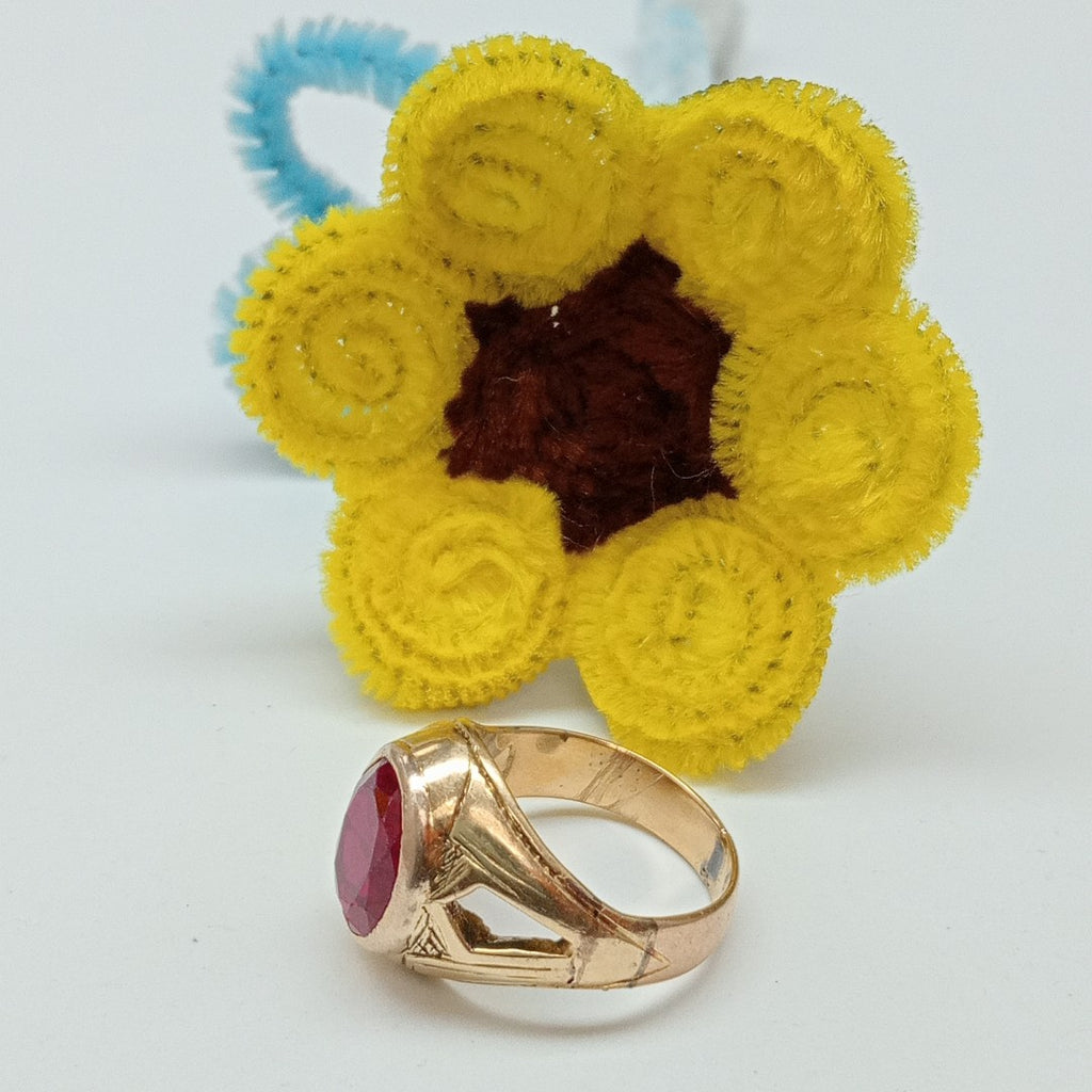 ANILLO ORO 8 K 9,40 GRMS (SEMINUEVO)