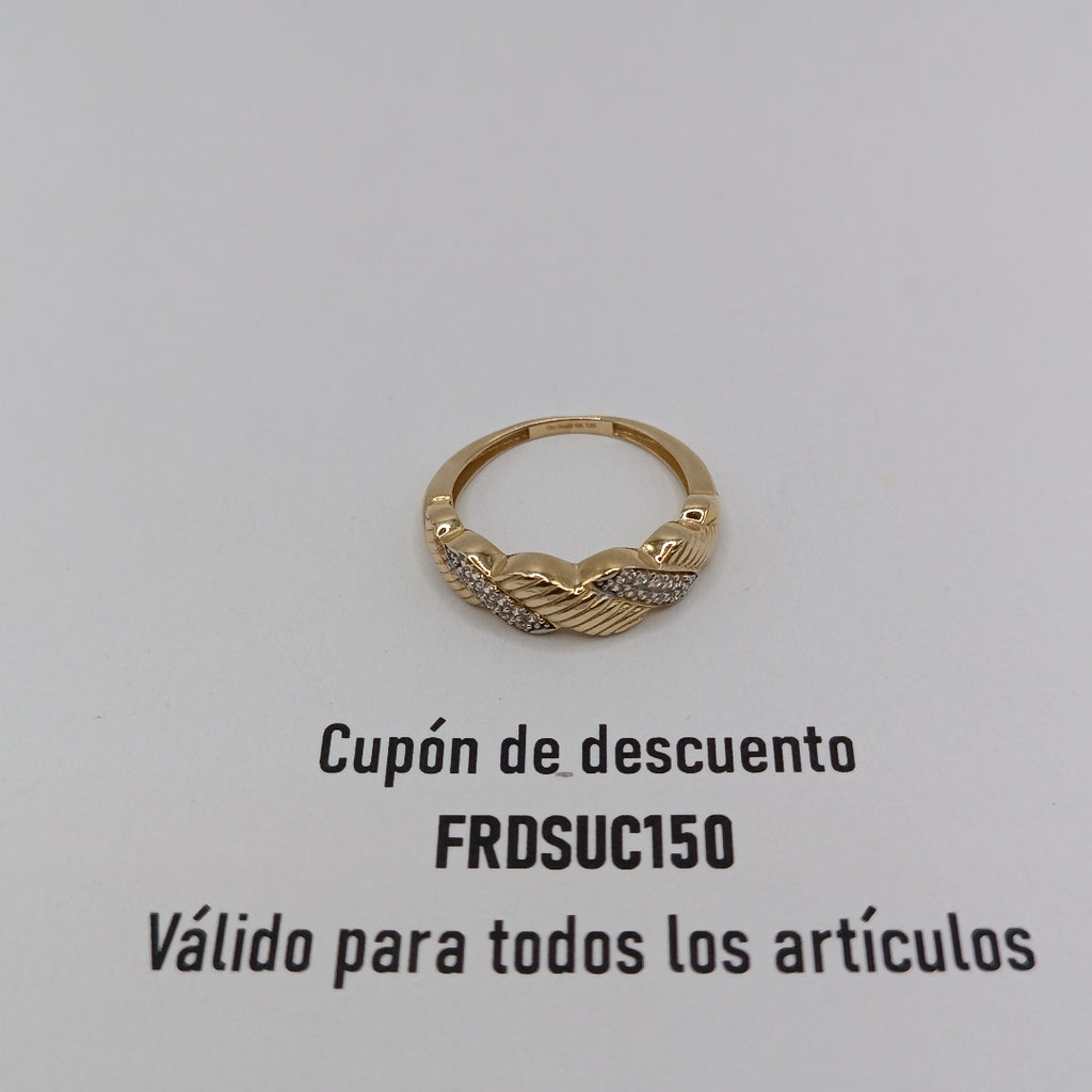 ANILLOS DAMA ORO 10K 2.7 (NUEVO)