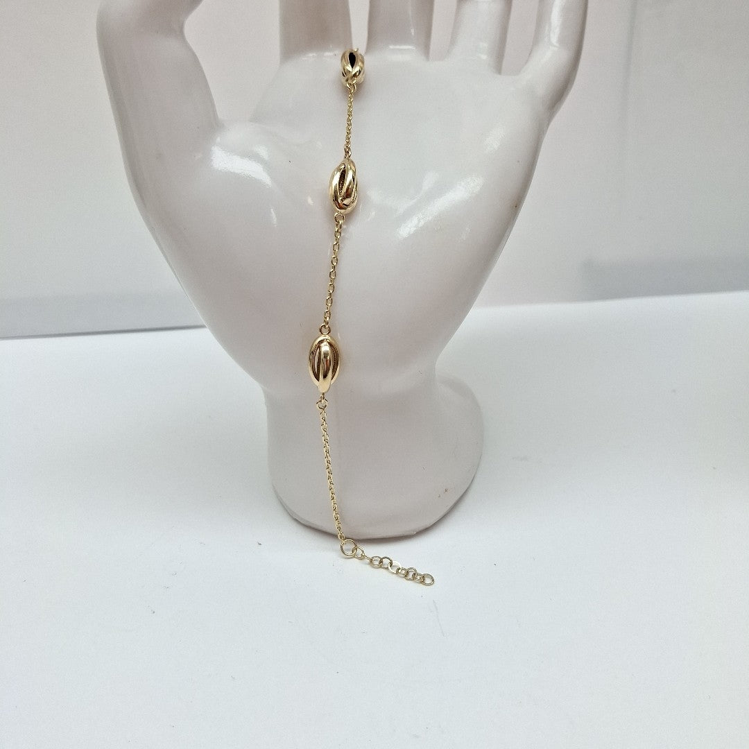 PULSERAS DAMA ORO 14K 3 (NUEVO)