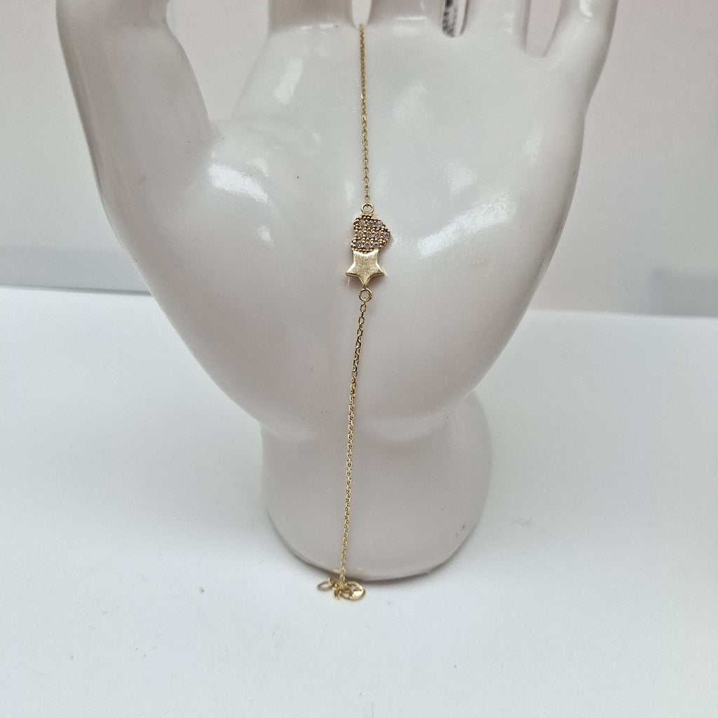 PULSERAS DAMA ORO 14K 1.3 (NUEVO)