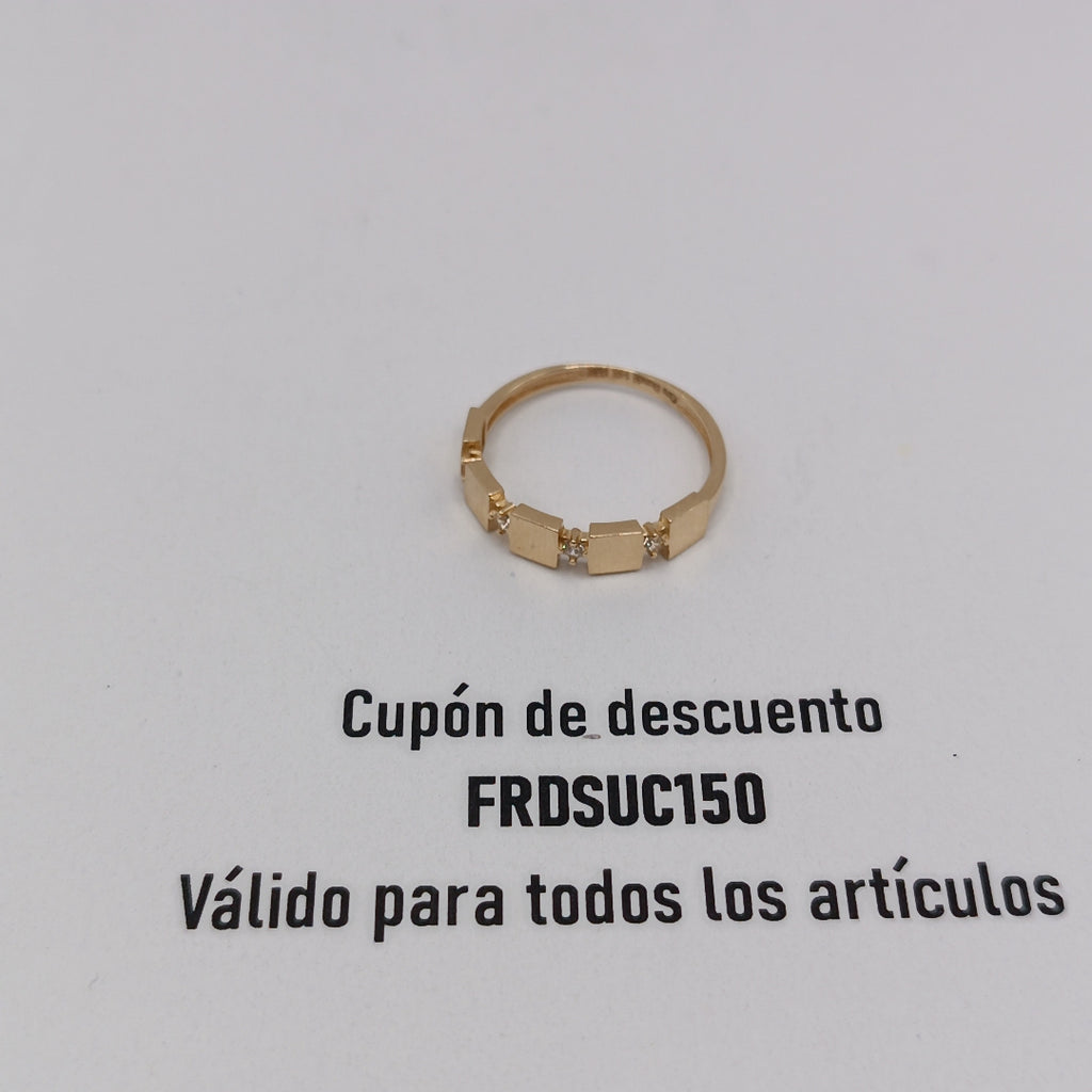 ANILLOS DAMA ORO 14K 1.6 (NUEVO)