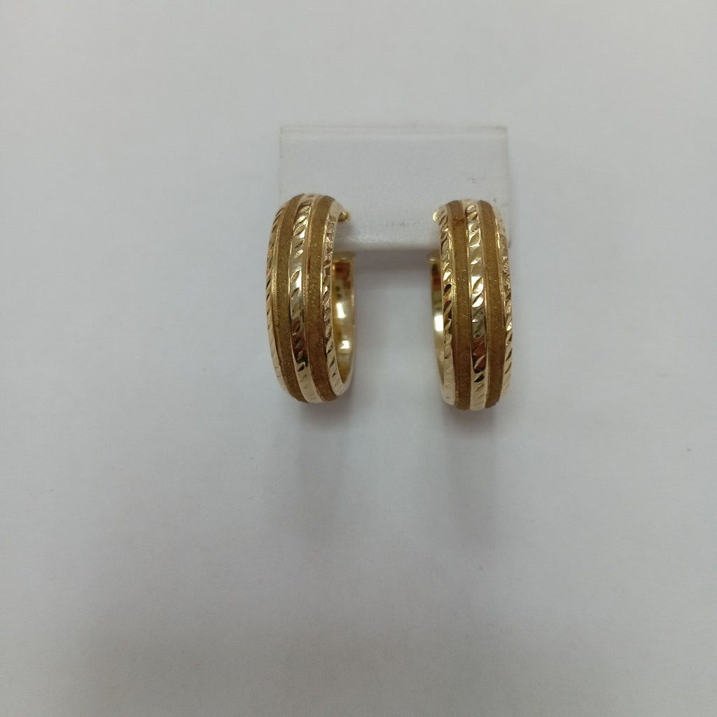 ARRACADAS PAR ORO 14 K 4.1 GRMS (SEMINUEVO)