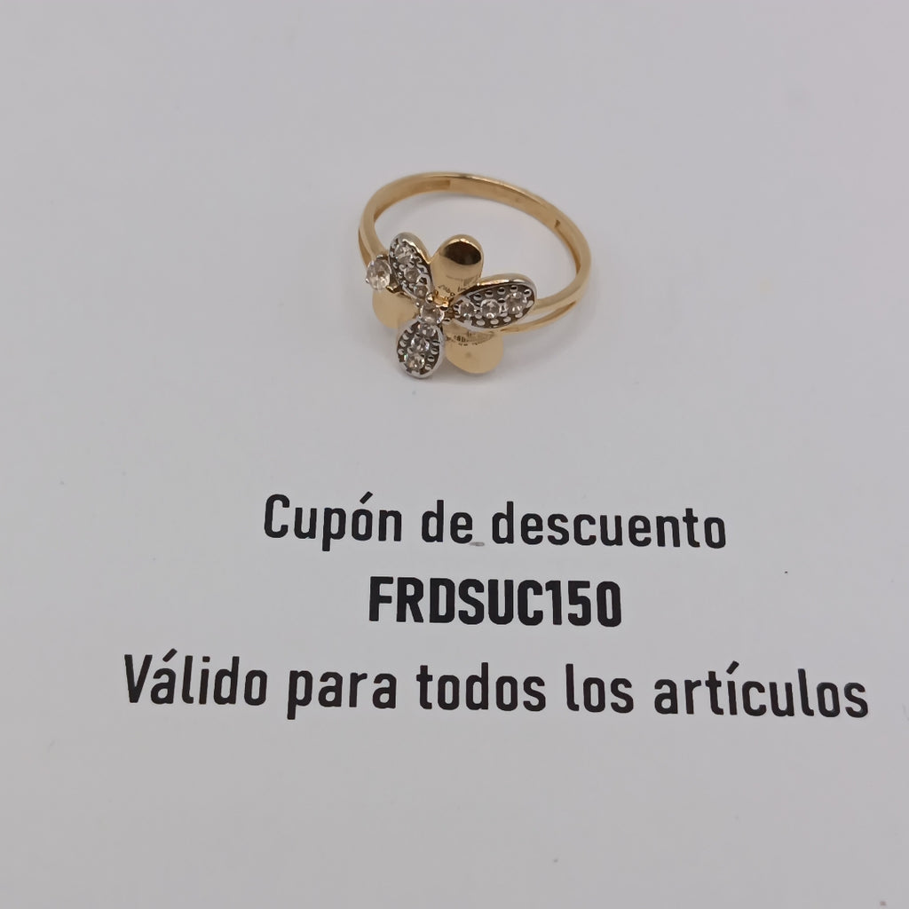 ANILLOS DAMA ORO 14K 2.4 (NUEVO)