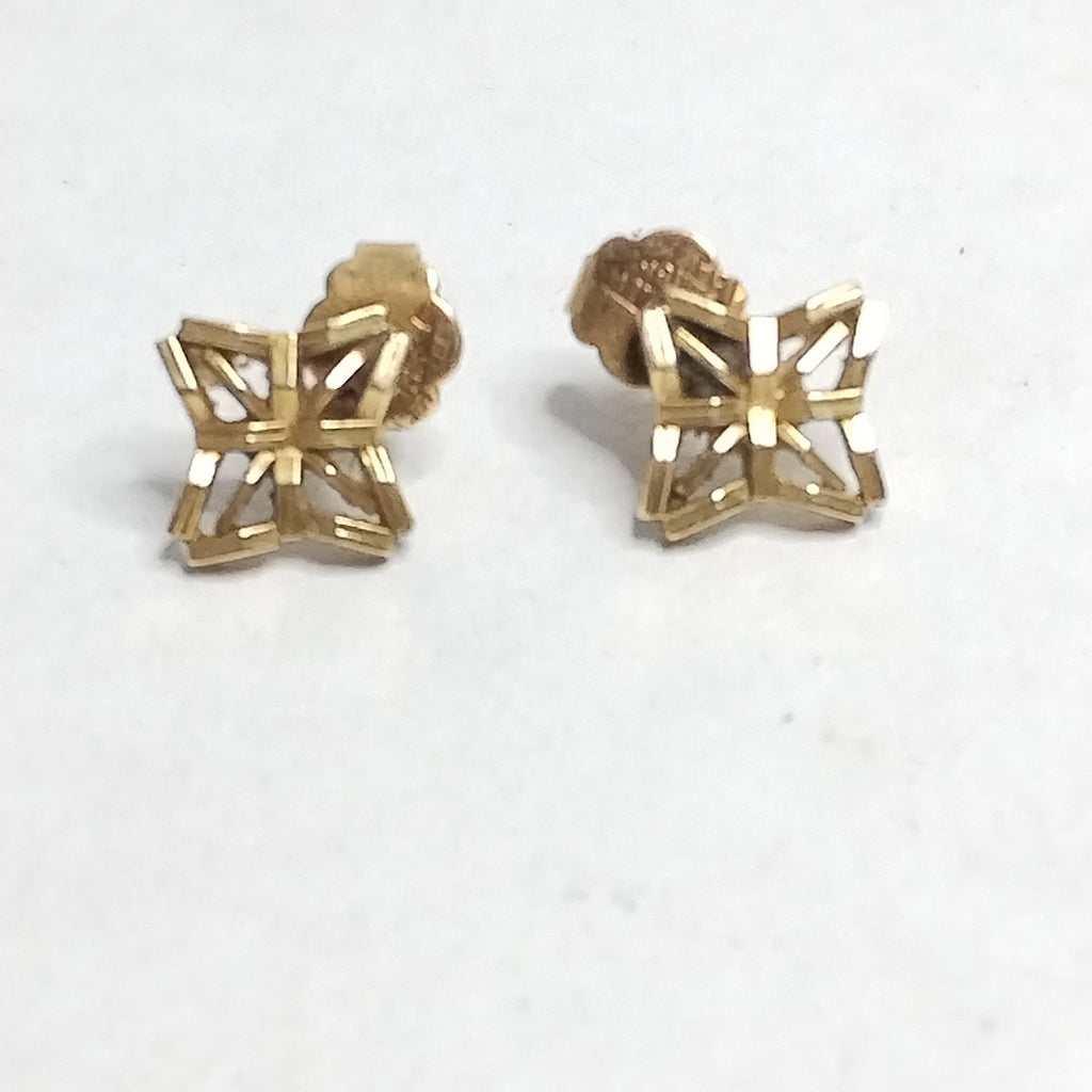 ARETES PAR ORO 18 K 2,00 GRMS (SEMINUEVO)