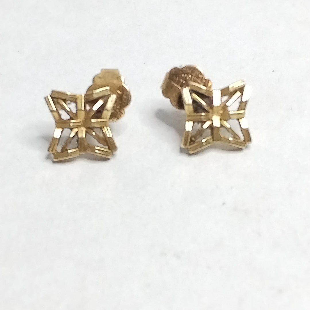 ARETES PAR ORO 18 K 2,00 GRMS (SEMINUEVO)