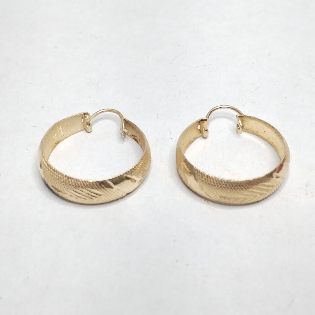 ARRACADAS PAR ORO 14 K 2,80 GRMS (SEMINUEVO)