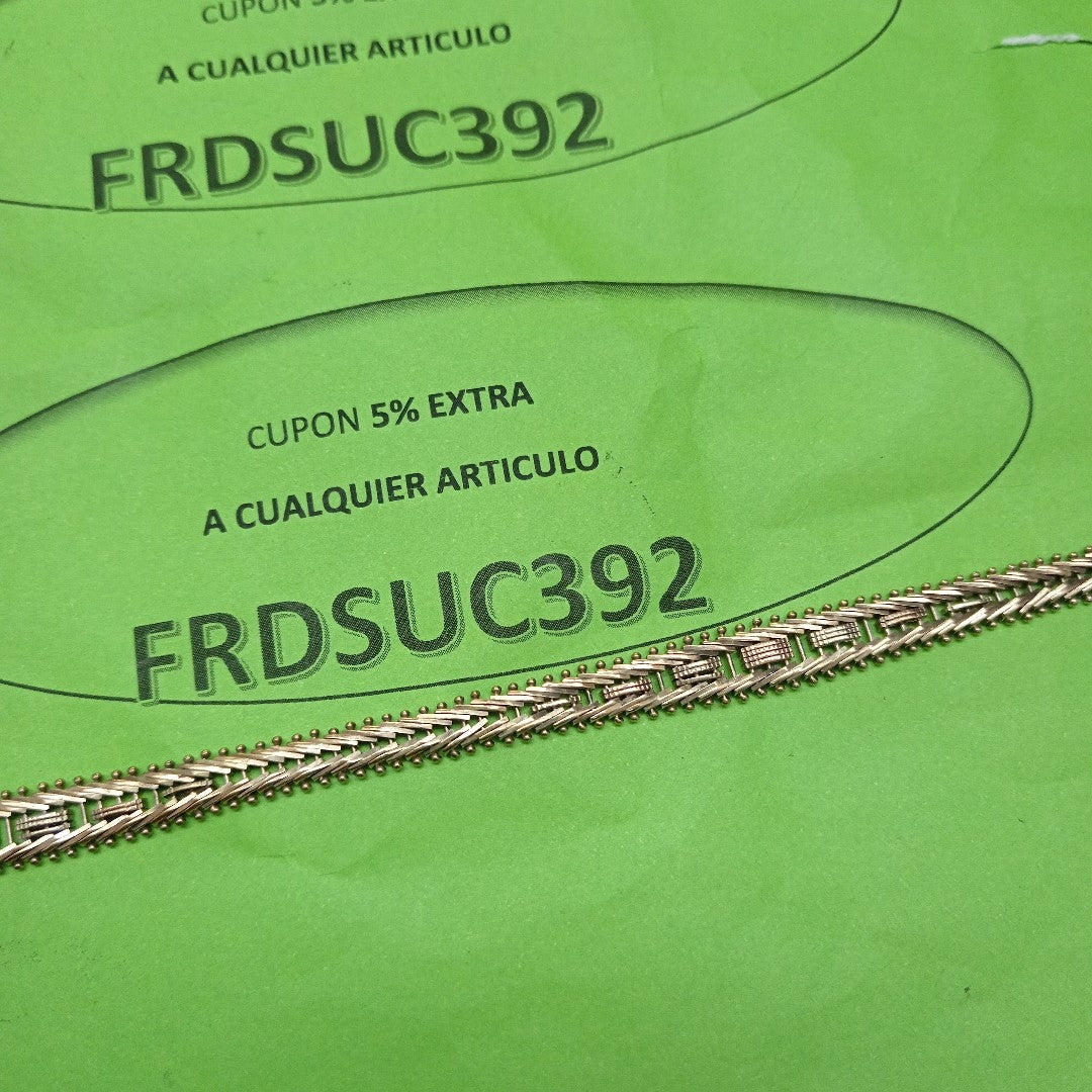 PULSERA ORO 8 K 15.4 GRMS (SEMINUEVO)