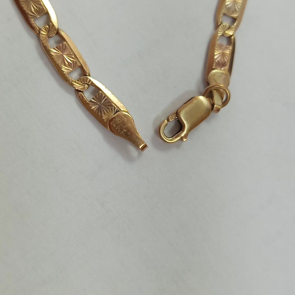 ESCLAVA ORO,RODIADO 14 K 9,50 GRMS (SEMINUEVO)
