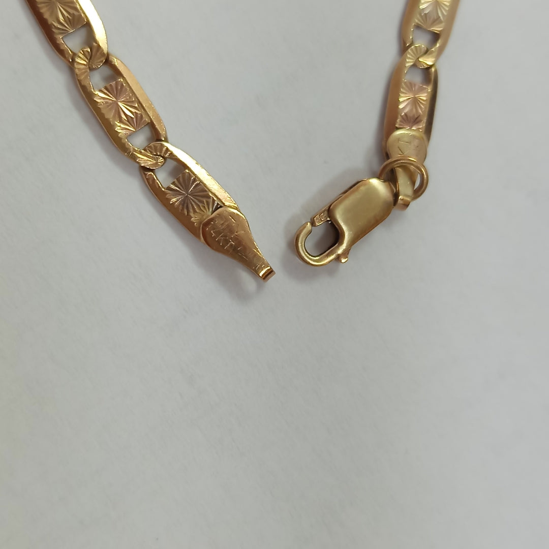 ESCLAVA ORO,RODIADO 14 K 9,50 GRMS (SEMINUEVO)