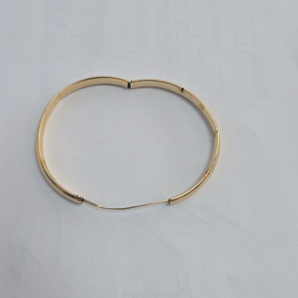 PULSERA RIGIDA ORO 14 K 7,60 GRMS (SEMINUEVO)