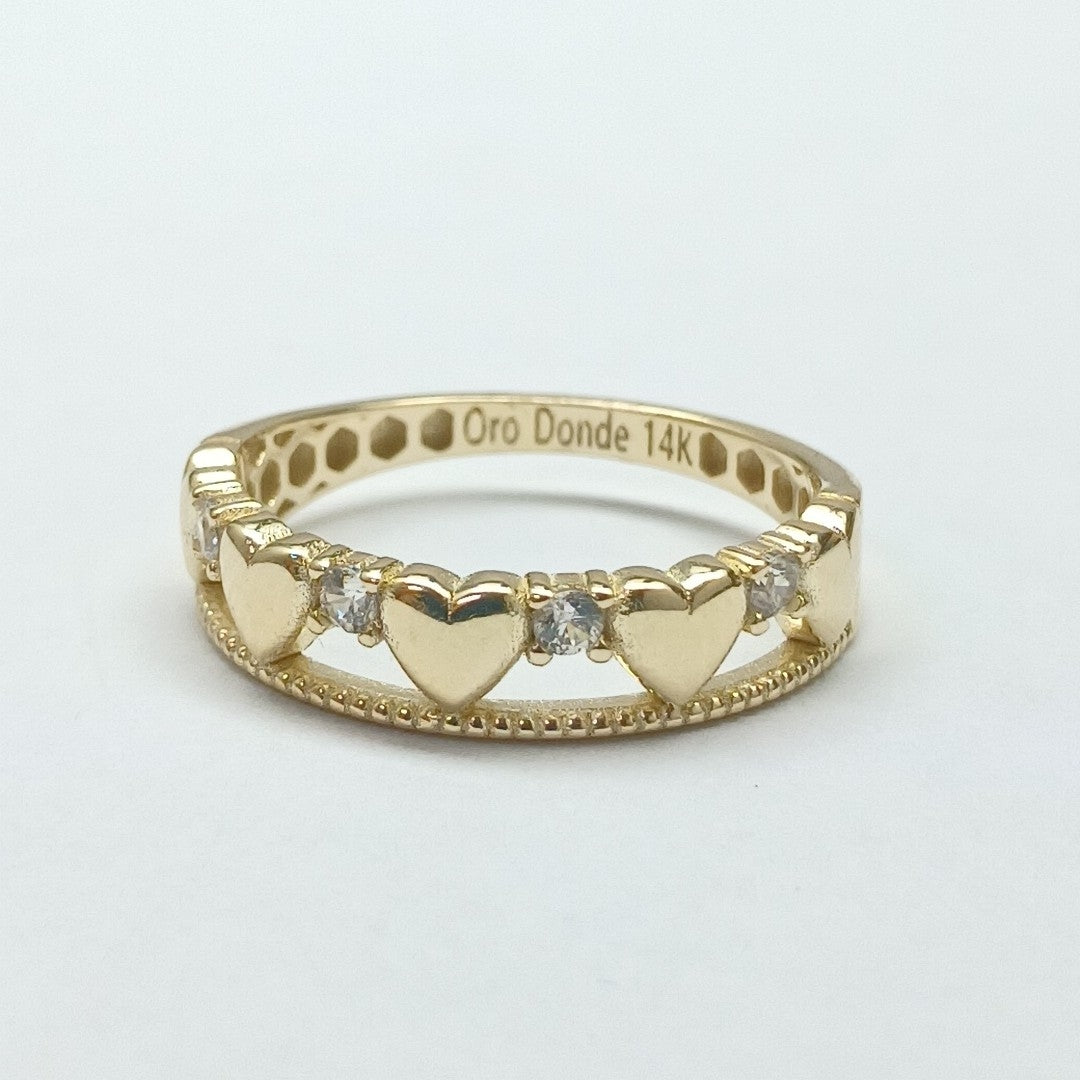 ANILLOS DAMA ORO 14K 1.8 (NUEVO)