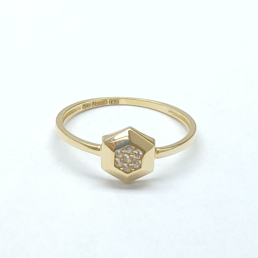ANILLOS DAMA ORO 14K 1 (NUEVO)
