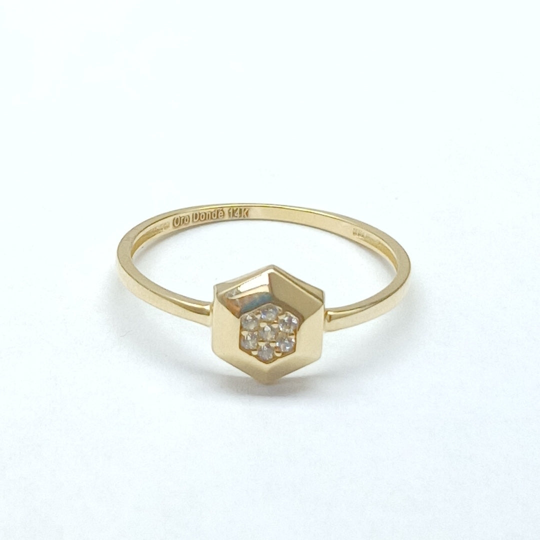 ANILLOS DAMA ORO 14K 1 (NUEVO)