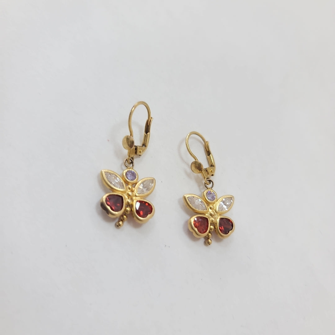 ARETES PAR ORO 14 K 5,20 GRMS (SEMINUEVO)