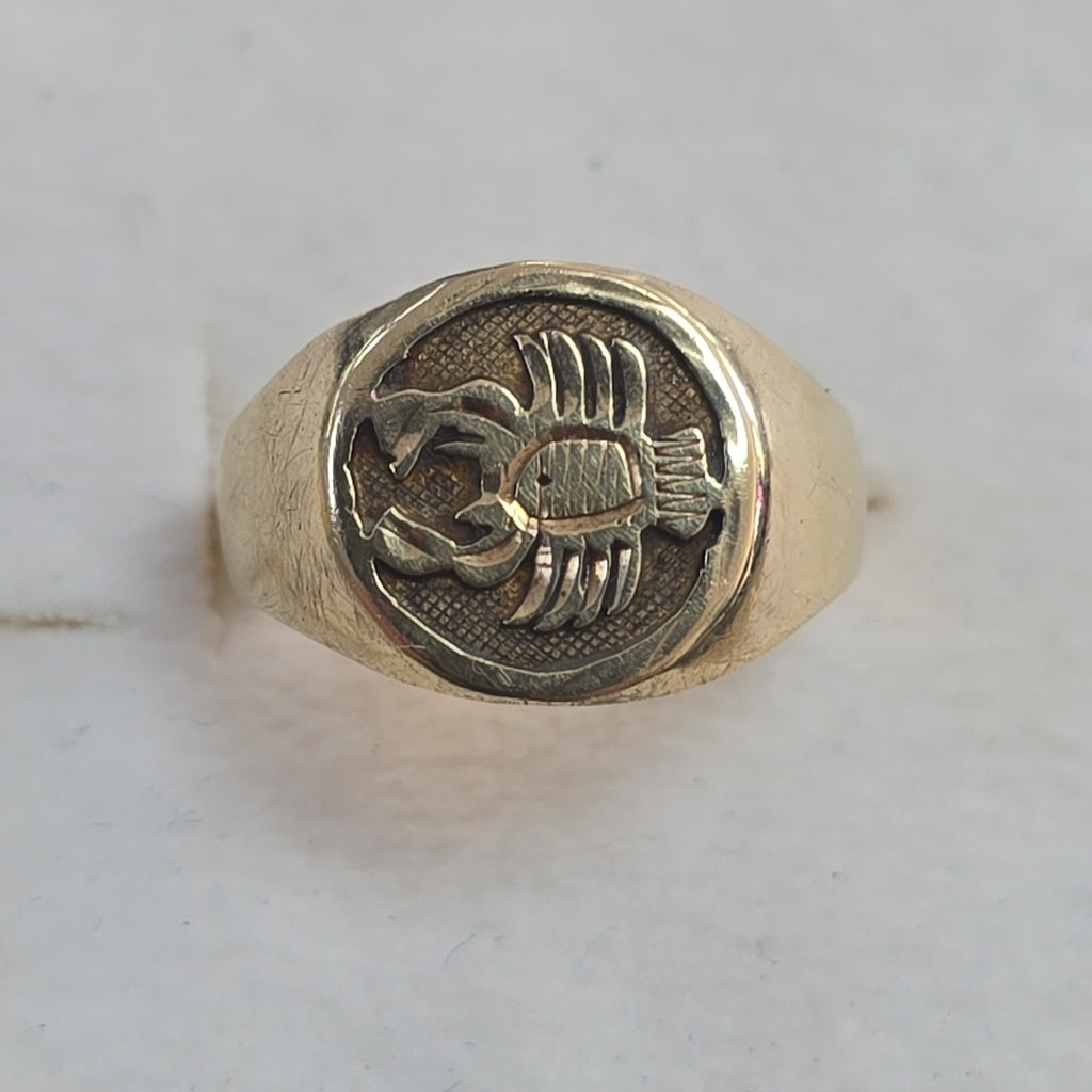 ANILLO ORO 14 K 3 GRMS (SEMINUEVO)
