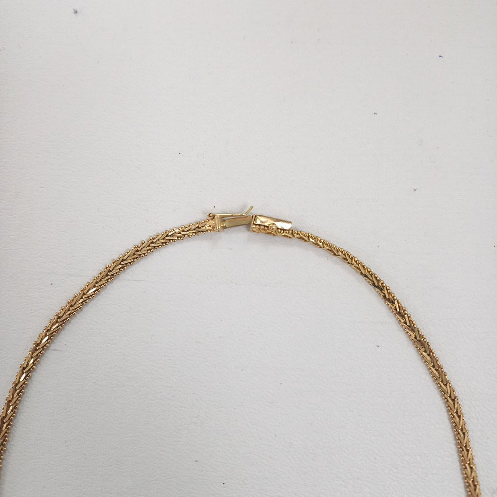 GARGANTILLA ORO 14 K 16.7 GRMS (SEMINUEVO)