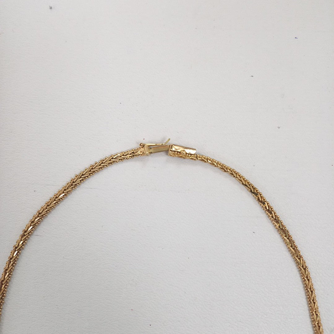 GARGANTILLA ORO 14 K 16.7 GRMS (SEMINUEVO)