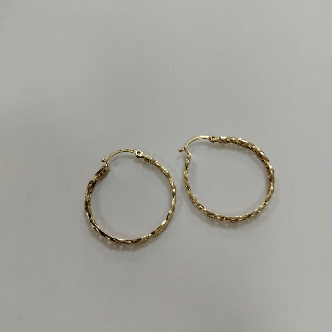 ARRACADAS PAR ORO 10 K 3,10 GRMS (SEMINUEVO)