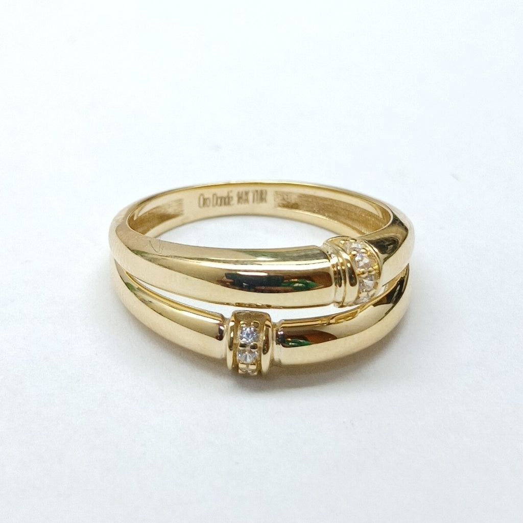 ANILLOS DAMA ORO 14K 2 (NUEVO)