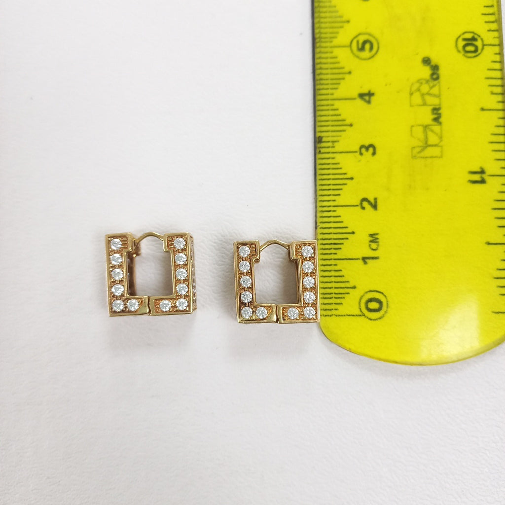 ARETES PAR ORO 14 K 11.7 GRMS (SEMINUEVO)