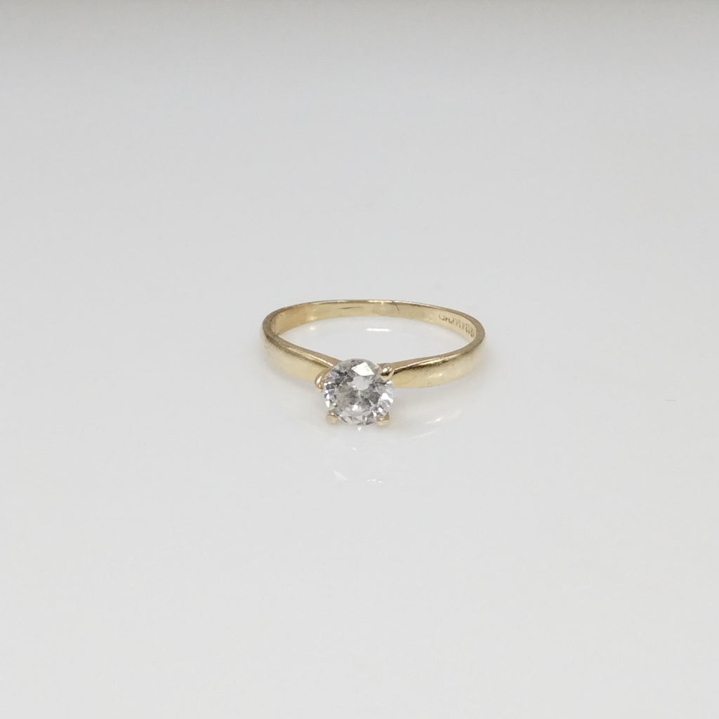 SOLITARIO ORO 14 K 1.8 GRMS (SEMINUEVO)