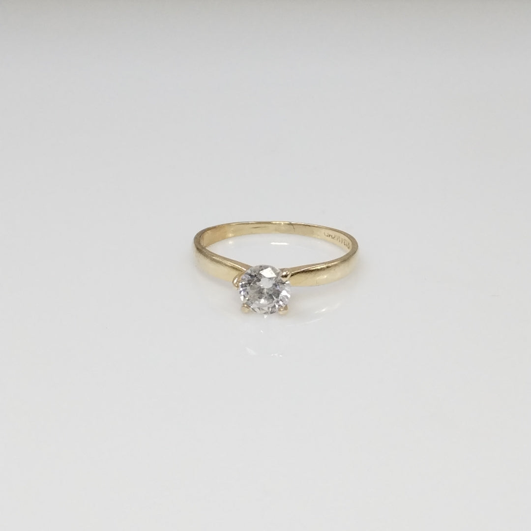 SOLITARIO ORO 14 K 1.8 GRMS (SEMINUEVO)