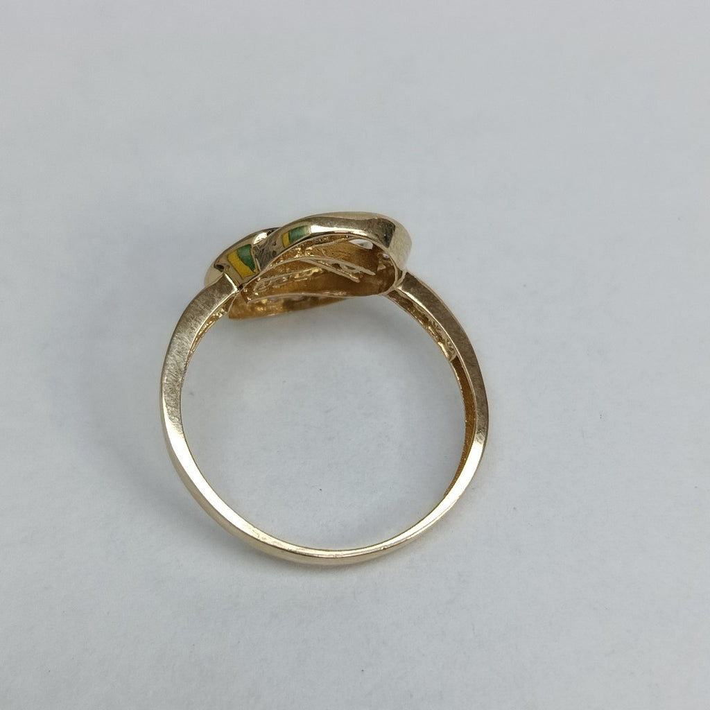 ANILLOS DAMA ORO 10K 2 (NUEVO)