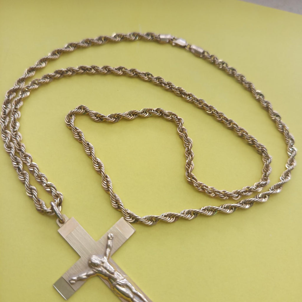 CADENA, DIJE ORO 14 K 14.3 GRMS (SEMINUEVO)