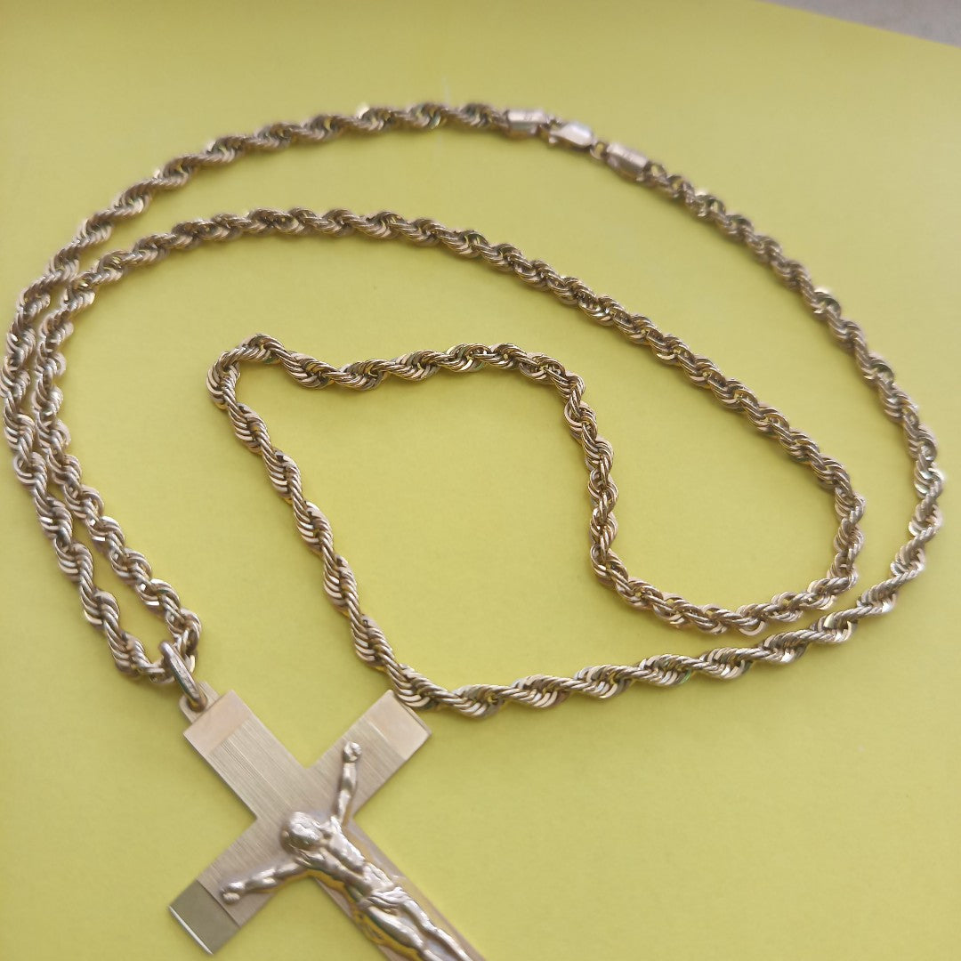 CADENA, DIJE ORO 14 K 14.3 GRMS (SEMINUEVO)