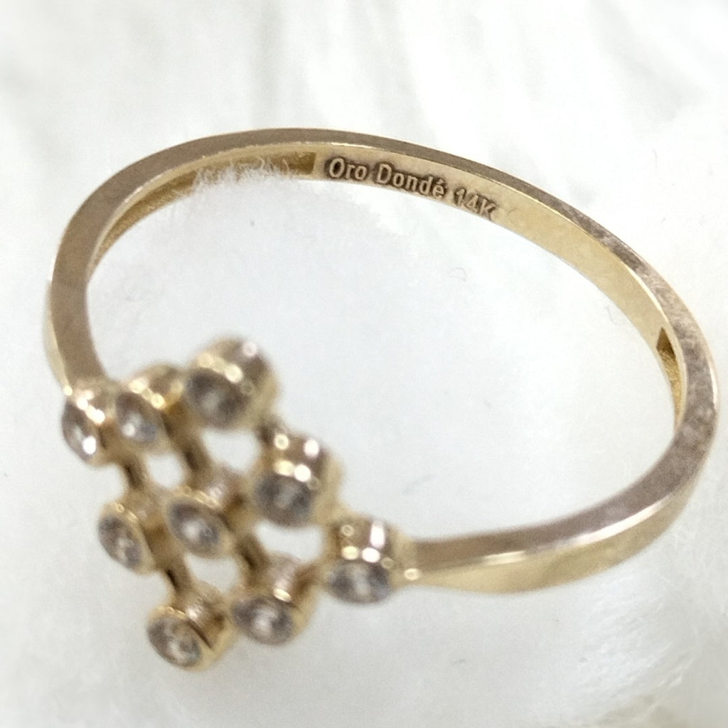 ANILLOS DAMA ORO 14K 1.5 (NUEVO)