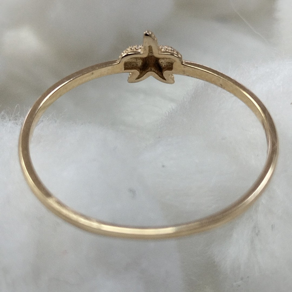 ANILLOS DAMA ORO 14K 0.8 (NUEVO)