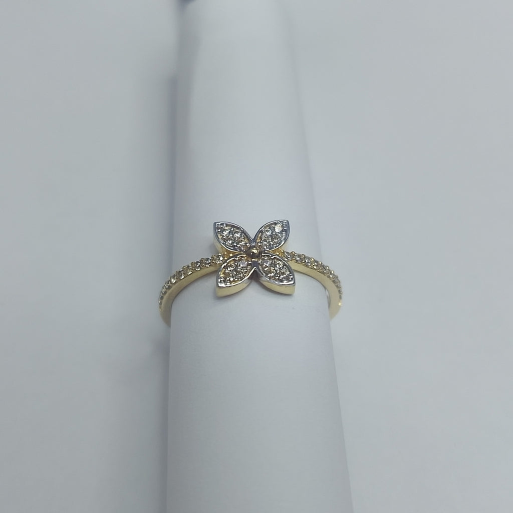 ANILLOS DAMA ORO 14K 2 (NUEVO)