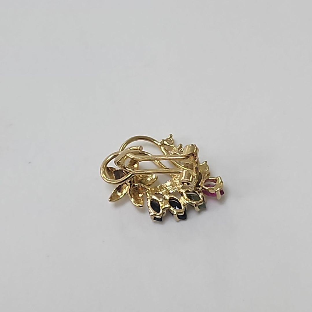 ARETES PAR ORO 10 K 3,80 GRMS (SEMINUEVO)