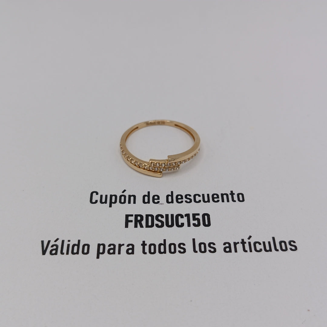 ANILLOS DAMA ORO 14K 1.6 (NUEVO)