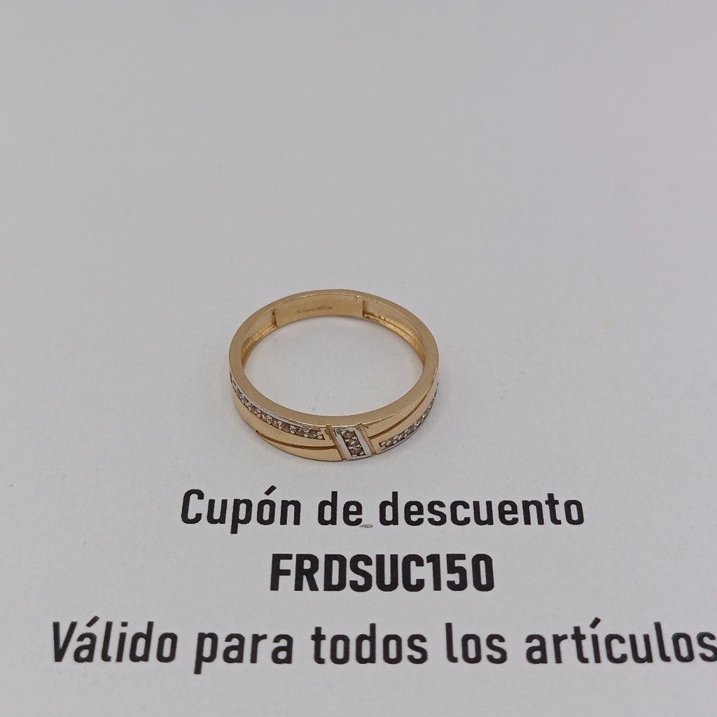 ANILLOS DAMA ORO 14K 2 (NUEVO)