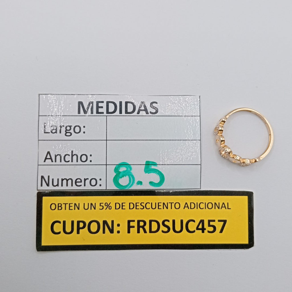 ANILLOS DAMA ORO 14K 1.9 (NUEVO)