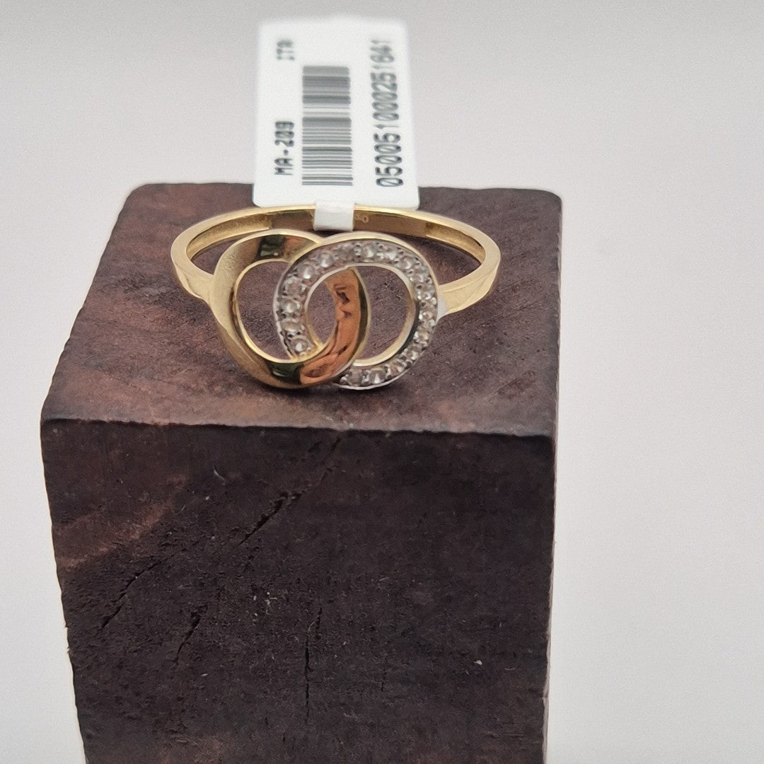 ANILLOS DAMA ORO 14K 1.5 (NUEVO)