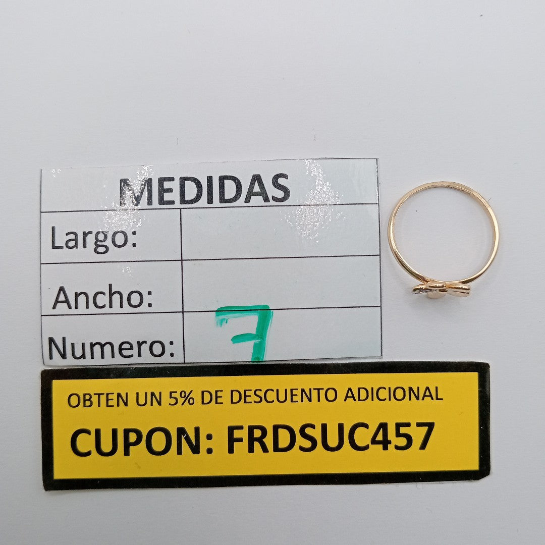 ANILLOS DAMA ORO 14K 1.5 (NUEVO)