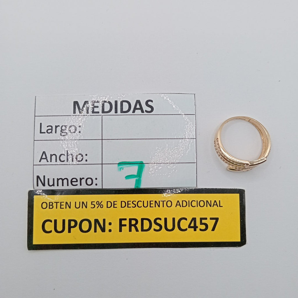 ANILLOS DAMA ORO 14K 2.6 (NUEVO)