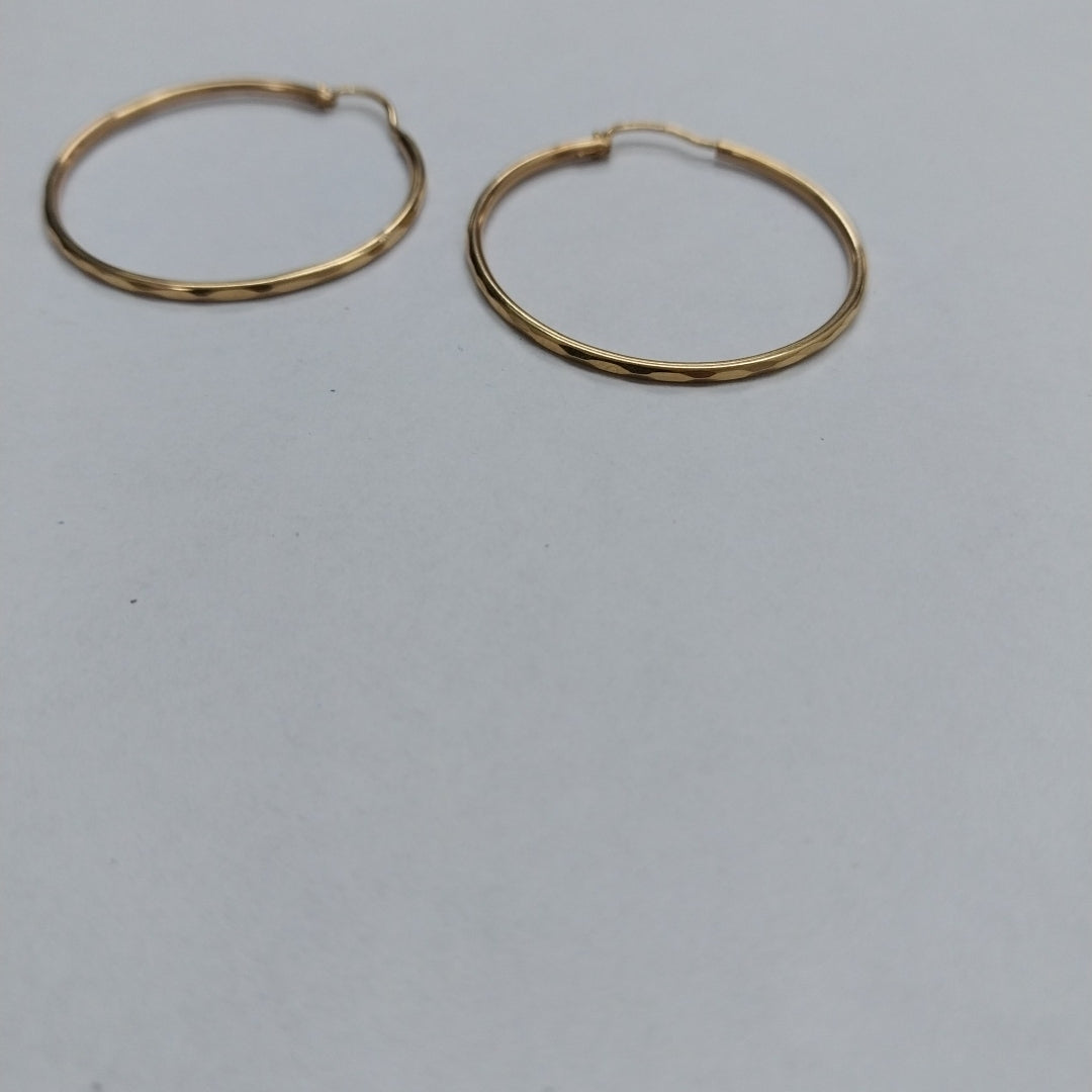 ARRACADAS PAR ORO 10 K 1.9 GRMS (SEMINUEVO)