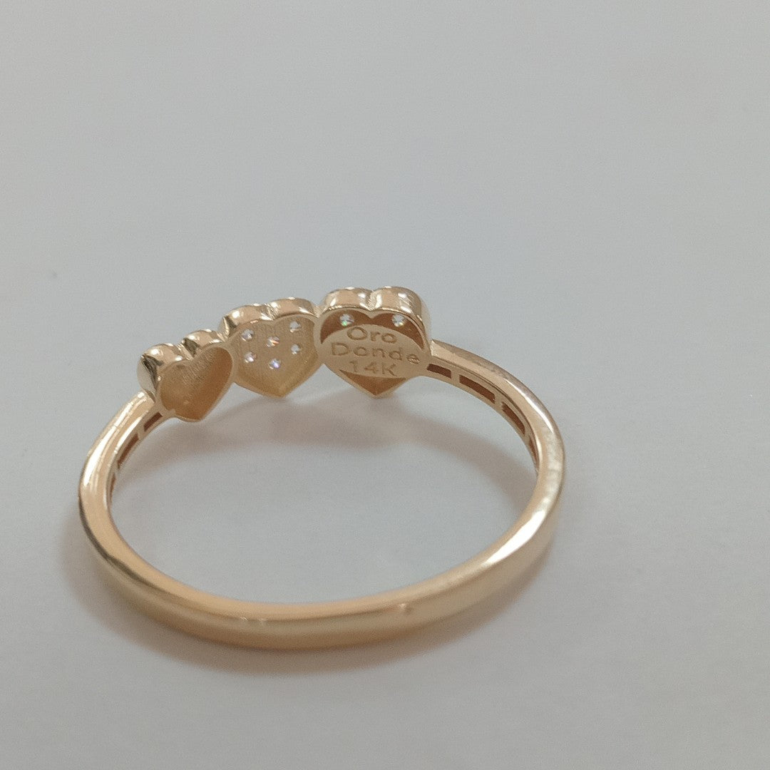 ANILLOS DAMA ORO 14K 1.4 (NUEVO)