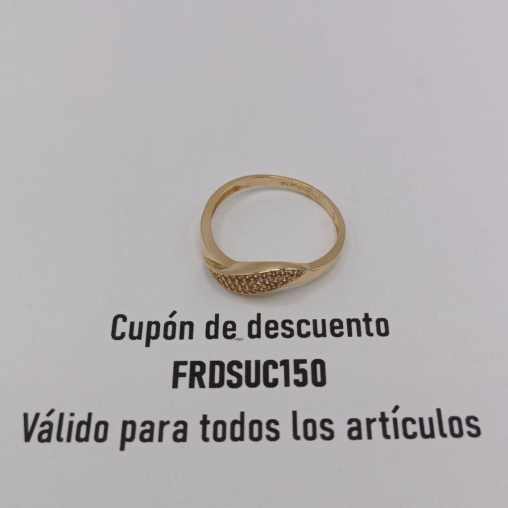 ANILLOS DAMA ORO 14K 1.6 (NUEVO)