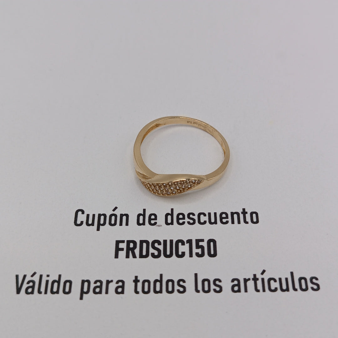 ANILLOS DAMA ORO 14K 1.6 (NUEVO)