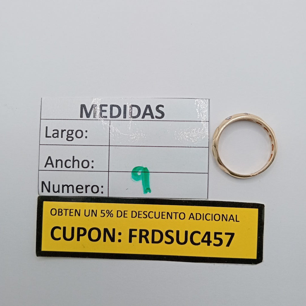 ANILLOS DAMA ORO 14K 2 (NUEVO)