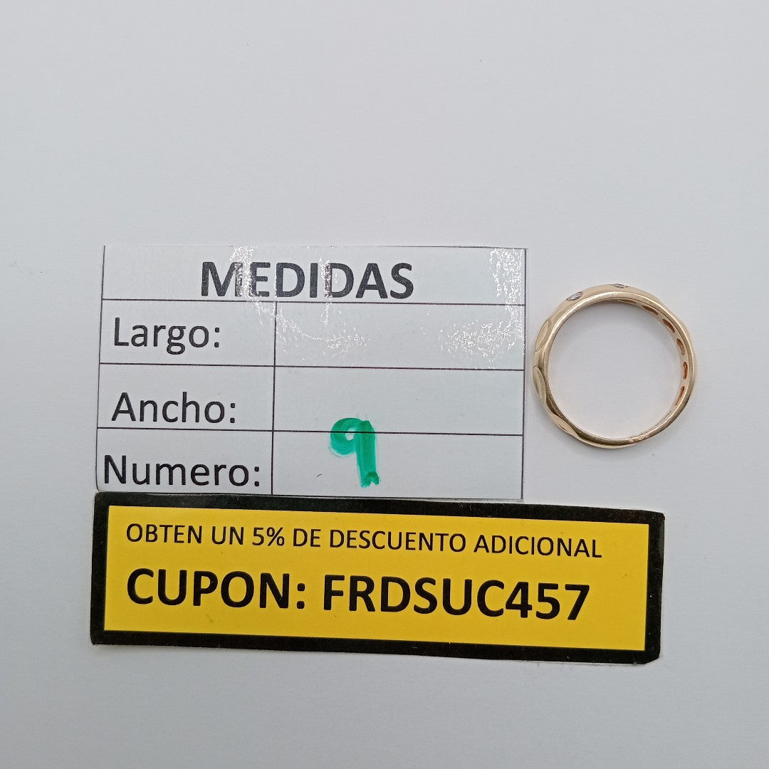 ANILLOS DAMA ORO 14K 2 (NUEVO)