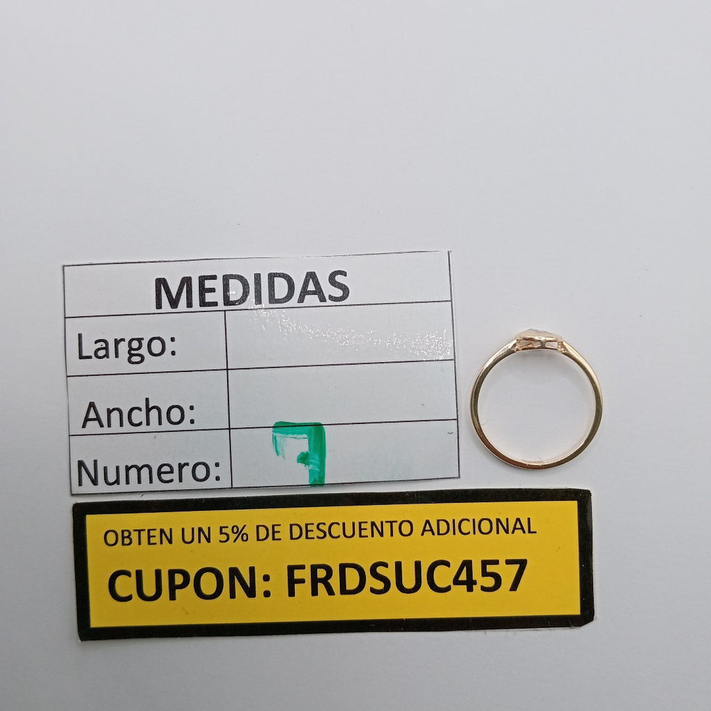 ANILLOS DAMA ORO 14K 1.6 (NUEVO)
