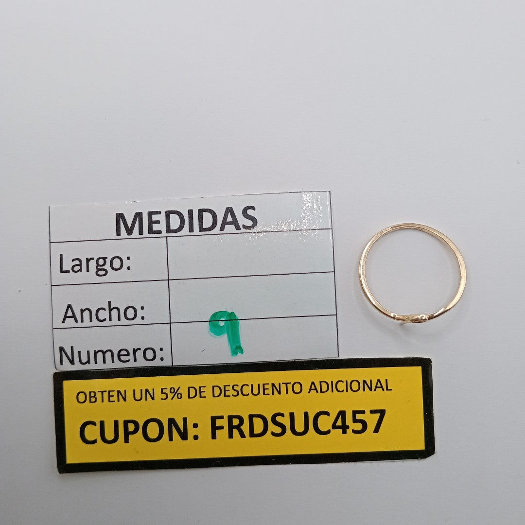 ANILLOS DAMA ORO 14K 1.5 (NUEVO)
