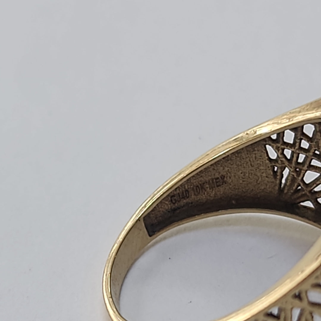 ANILLO ORO 10 K 5.8 GRMS (SEMINUEVO)