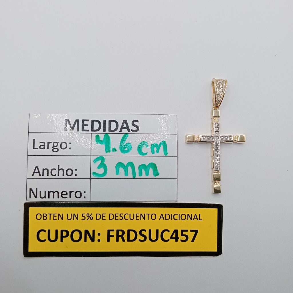 CRUCES ORO 10K 3.7 (NUEVO)